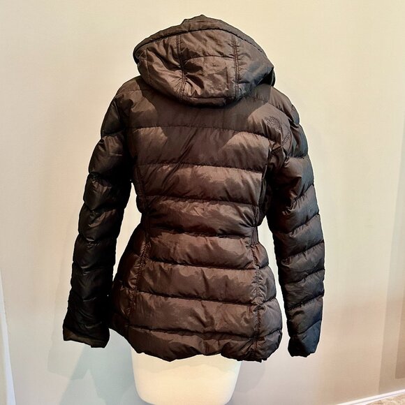 Women's Black Puffer Winter Jacket - Picture 3 of 13